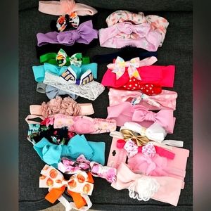 Baby girl bows bundle